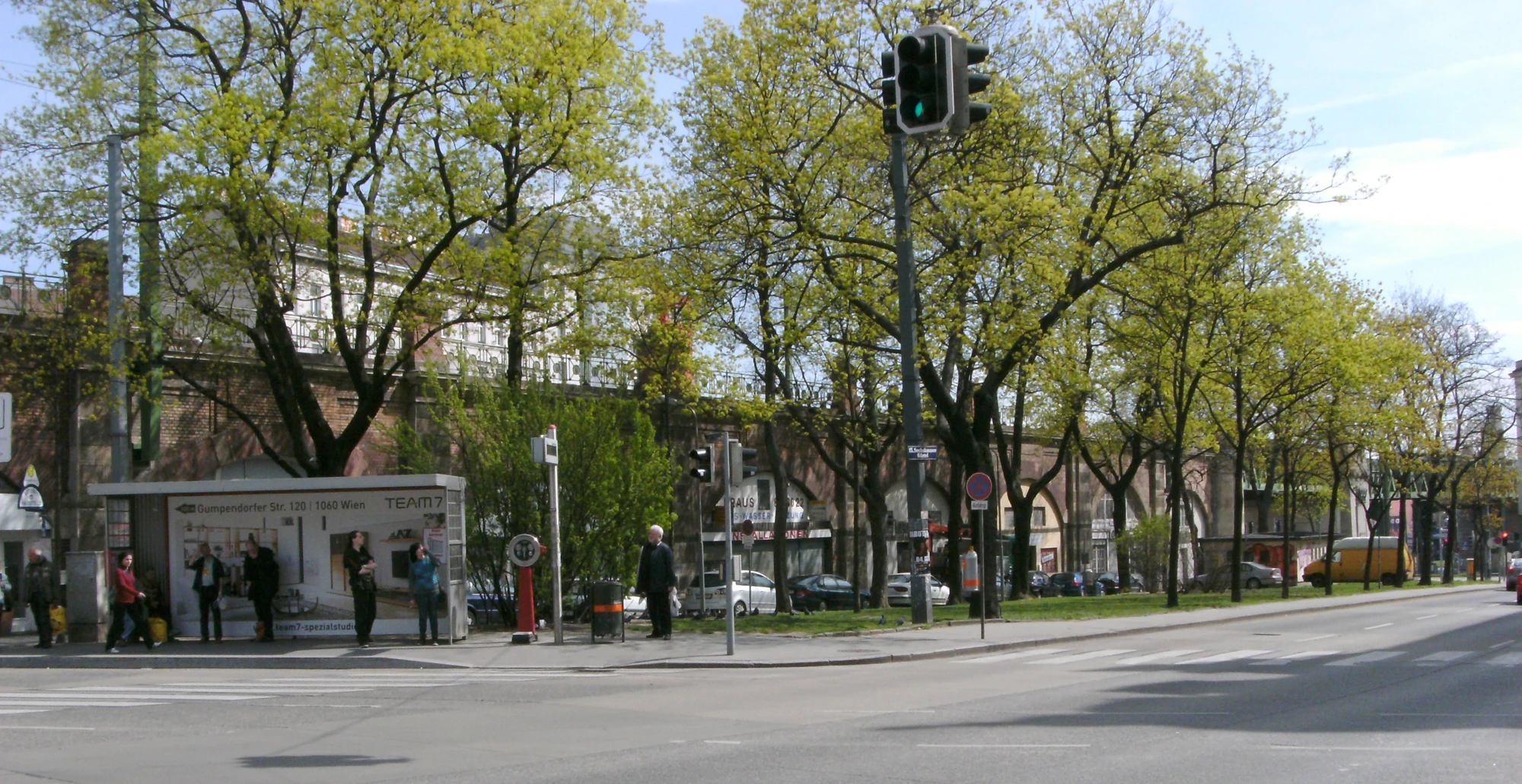 Stadtbahnbögen am Sechshauser Gürtel in Wien